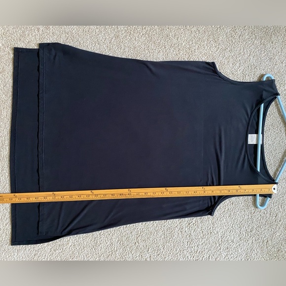 Orange Fashion Village black tank tunic size s/m - Picture 4 of 7